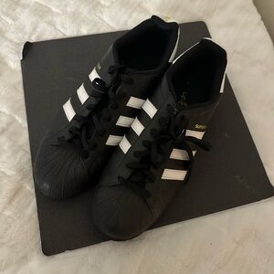 Adidas Black and White Sneakers